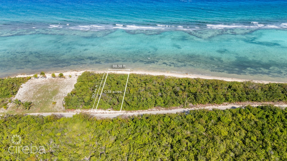 Betty Bay 0.38 Acre, Little Cayman Oceanfront Parcel - Image 1
