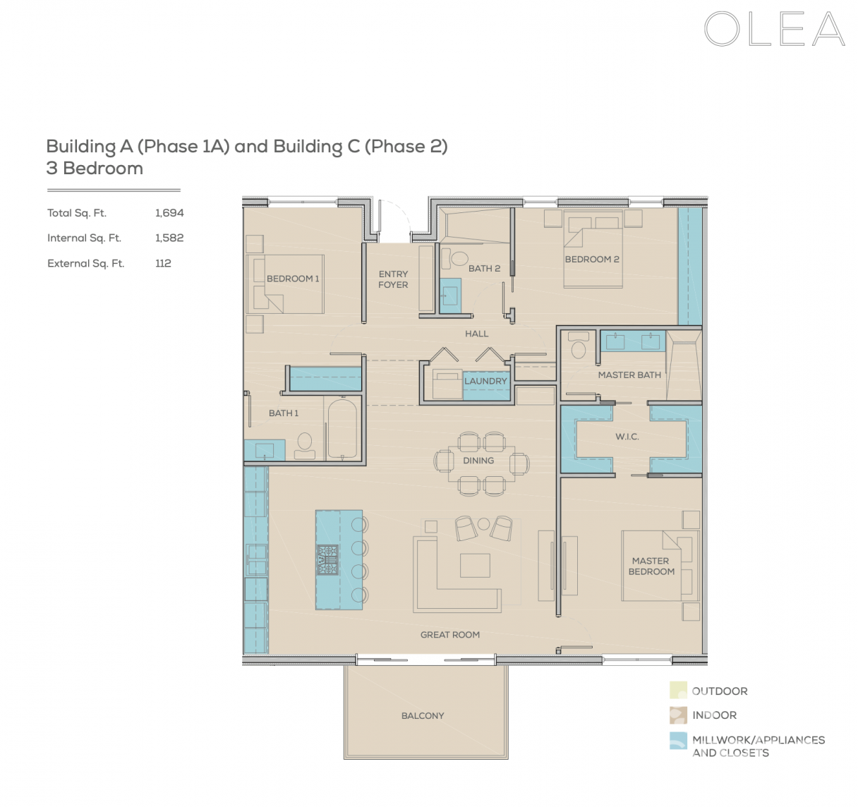 Olea 335 Penthouse (3-bedroom) - Image 3