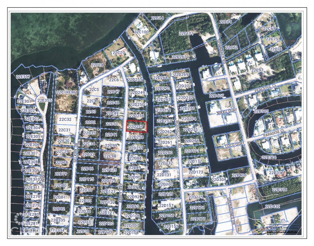 Red Bay Abbey Way Canal Front House Lot - Image 5