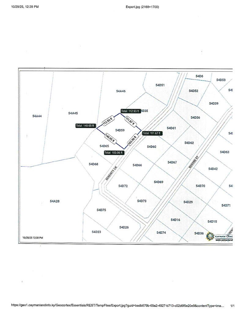 Oversized House Lot, Serenity Lane, Frank Sound Road - Image 2