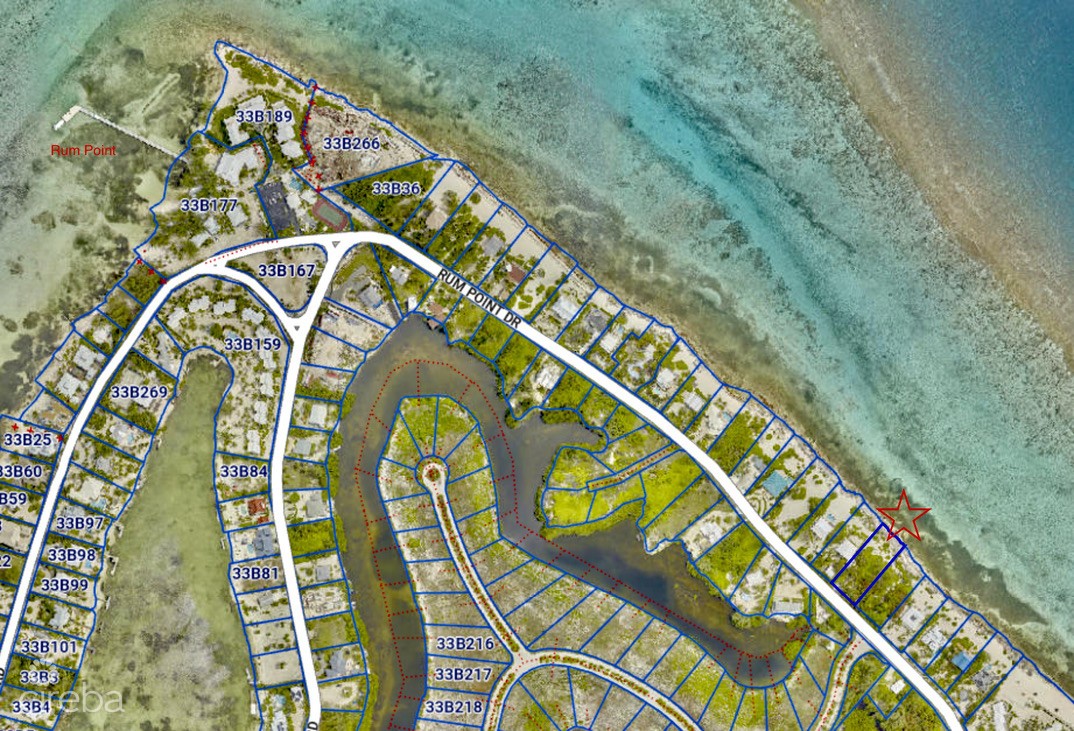 Rum Point Beachfront Lot With Coral Reef - Image 1