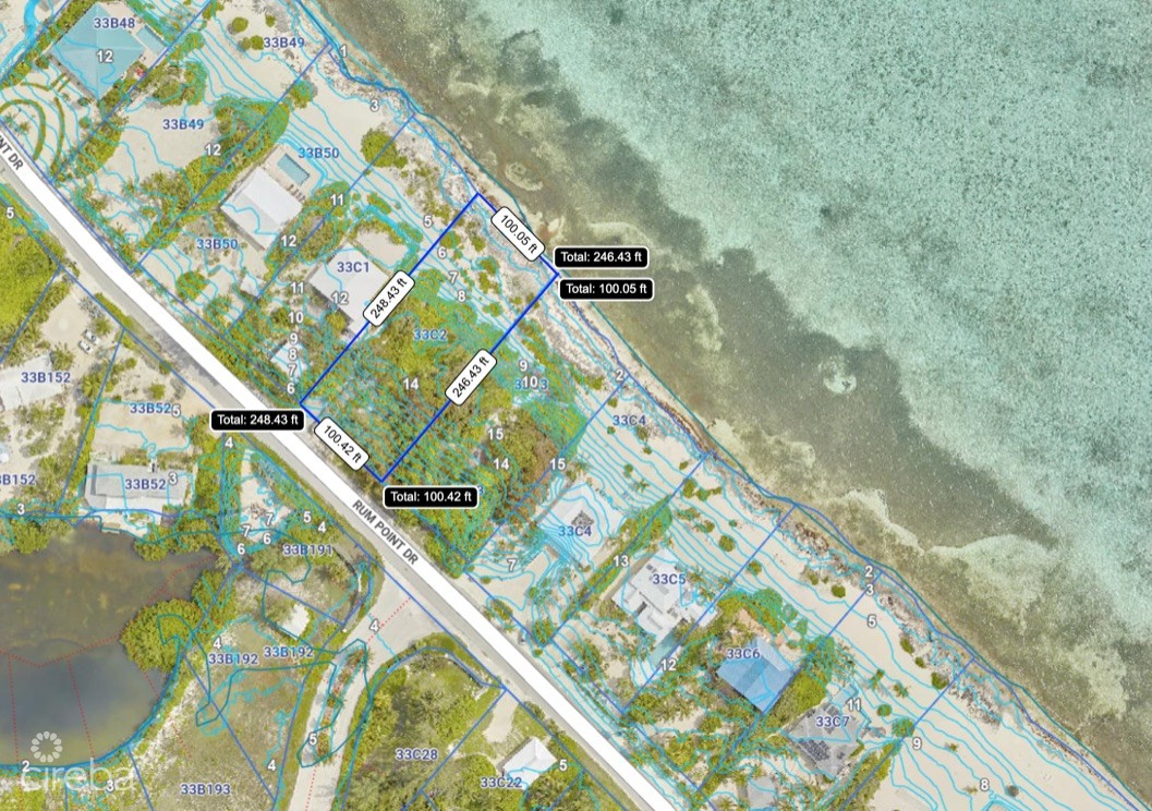 Rum Point Beachfront Lot With Coral Reef - Image 2