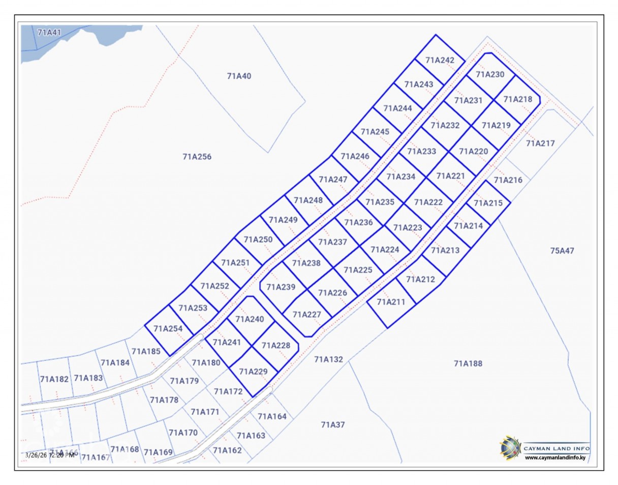 Coral Courts Subdivision - Farm Road East End - Image 1