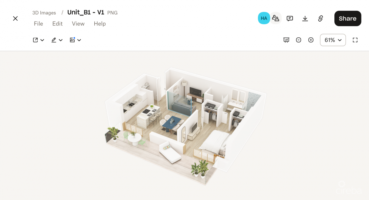 One Gt Penthouse  Large One Bedroom Plus Den - Image 4