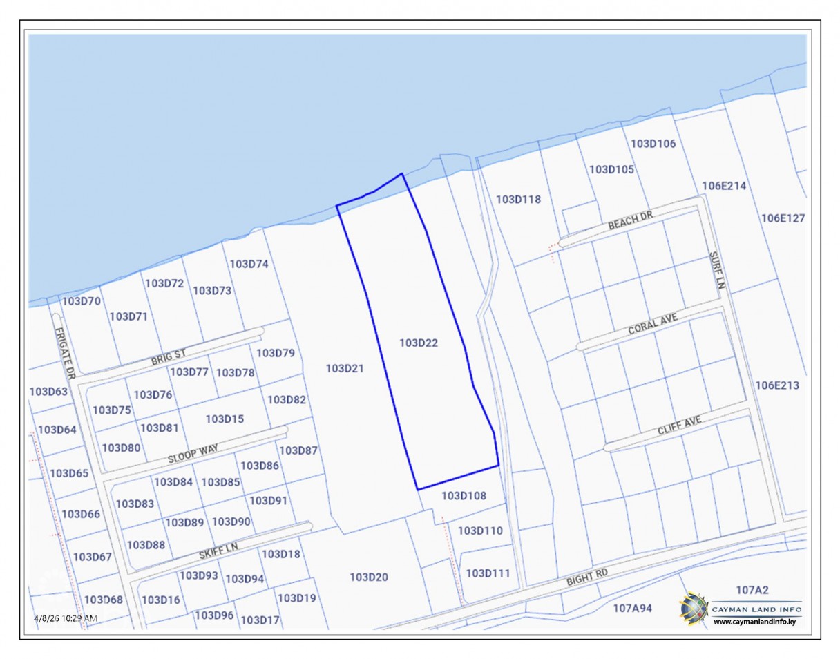 Cayman Brac Ocean Front Land - Image 1