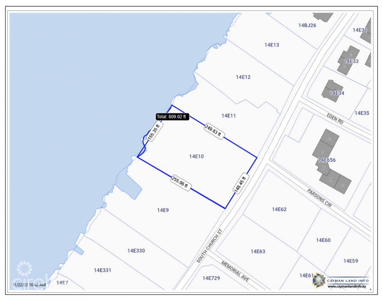 Rare 0.9 Acres Oceanfront Parcel On George Town Waterfront - Image 6