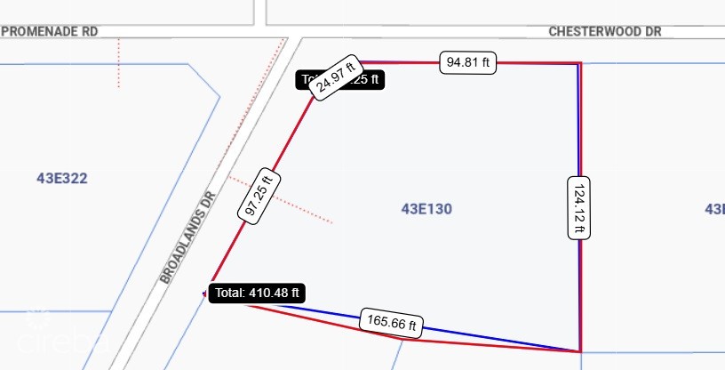 Large Corner Lot .366 Acre In Lookout Gardens