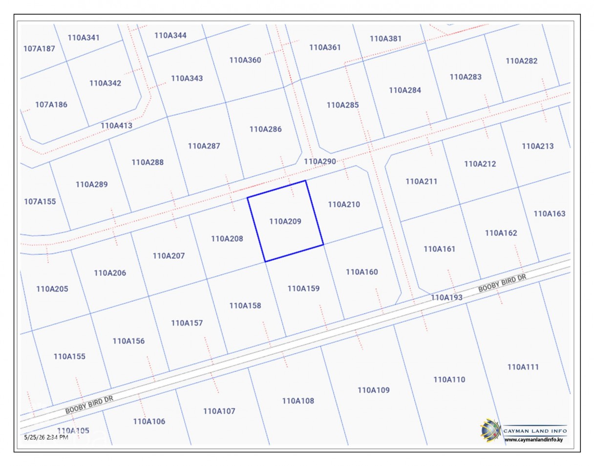 Cayman Brac Lot On Bluff At Selworthy Groves