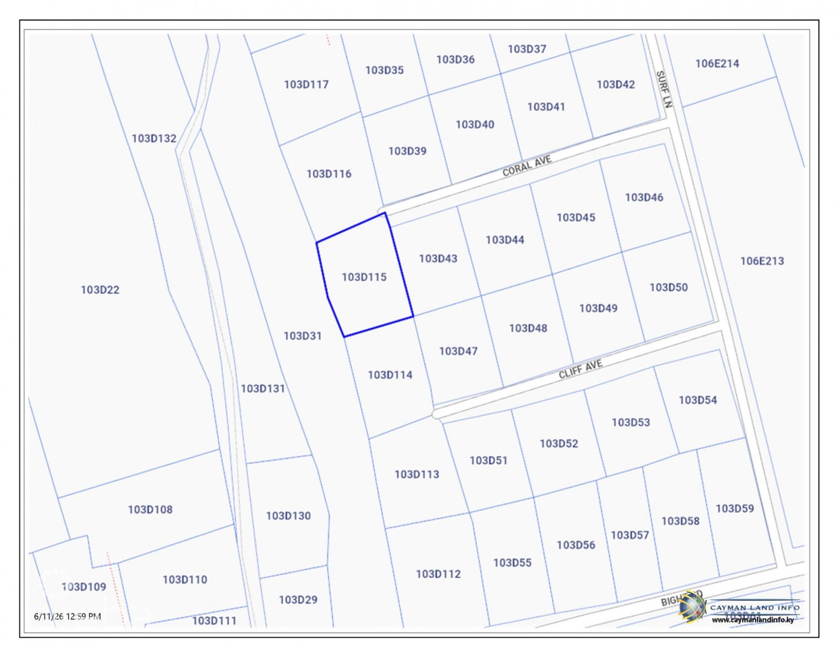 Cayman Brac Residential Lot In The Bight - Image 1