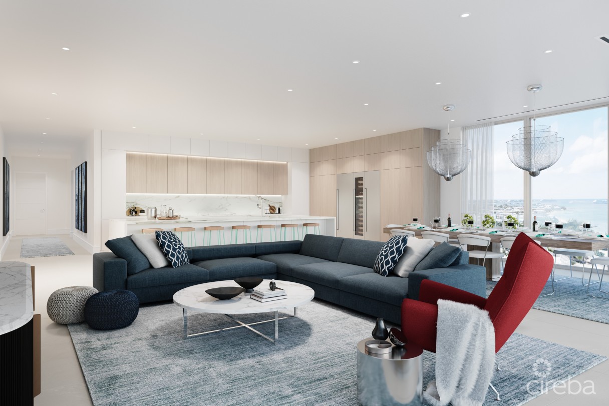 Lacovia North Building | Unit N6b | 3-bedroom + Family Room Residence - Image 6