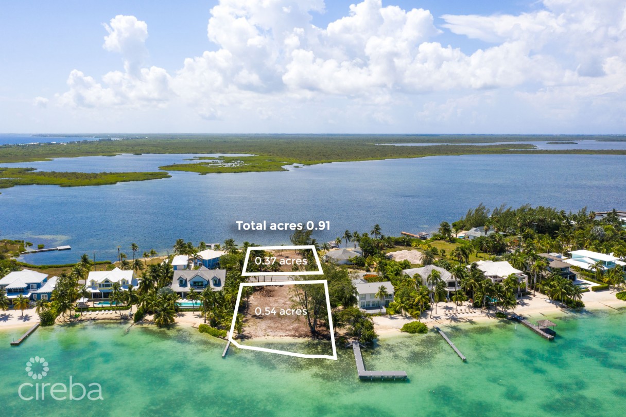 Cayman Kai 0.91 Acres, Beach And Canal Front Land - Image 1