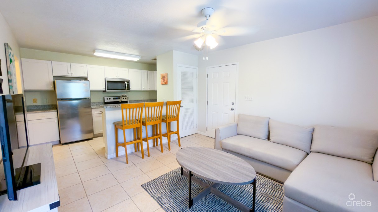Lakeside K36 Renovated 2 Bedroom Condo Opposite Camana Bay - Image 1