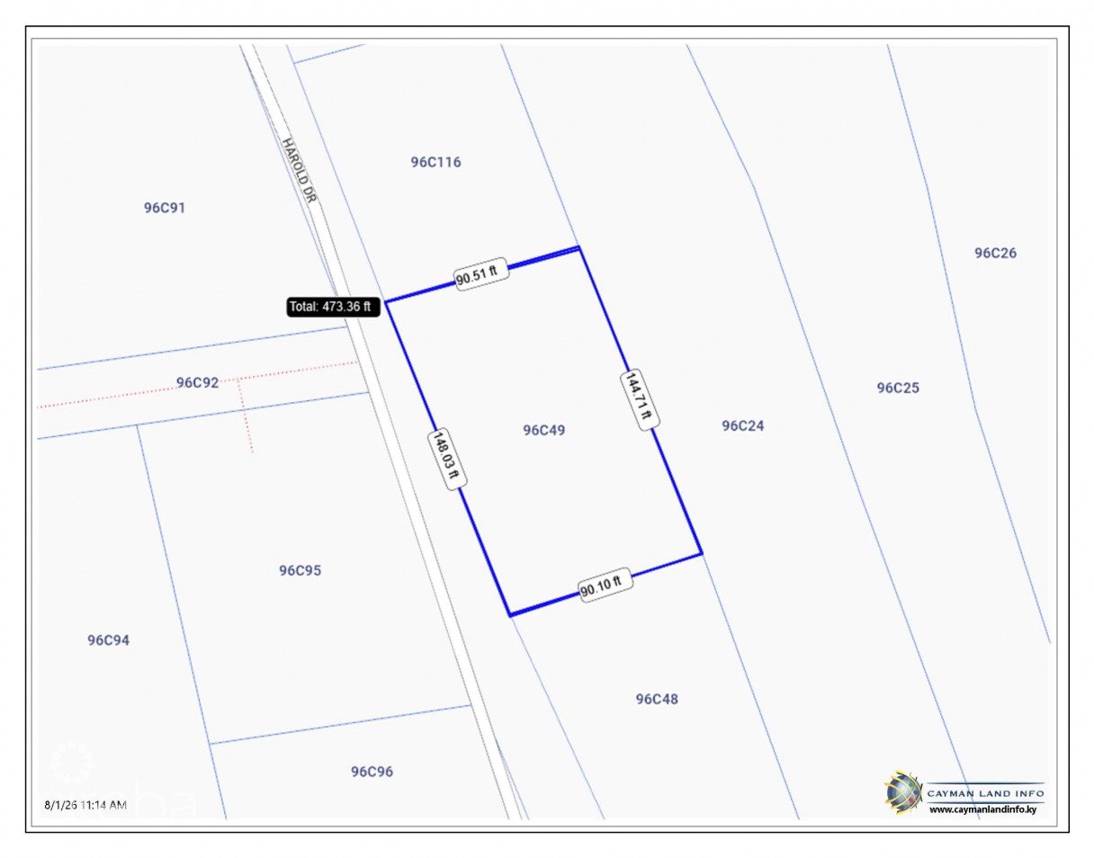 Brac House Lot On Harold Drive - Image 3
