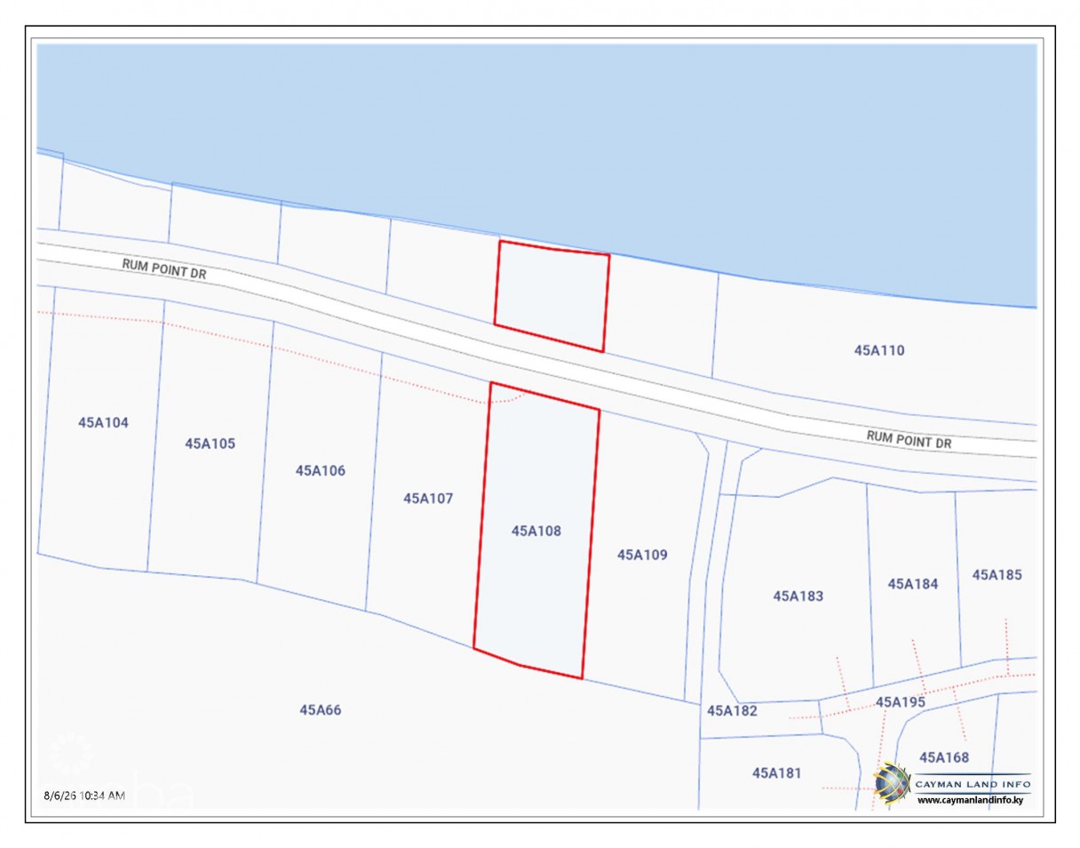 Large Beachfront Lot - Rum Point Drive - Perfect Estate Parcel - Image 1