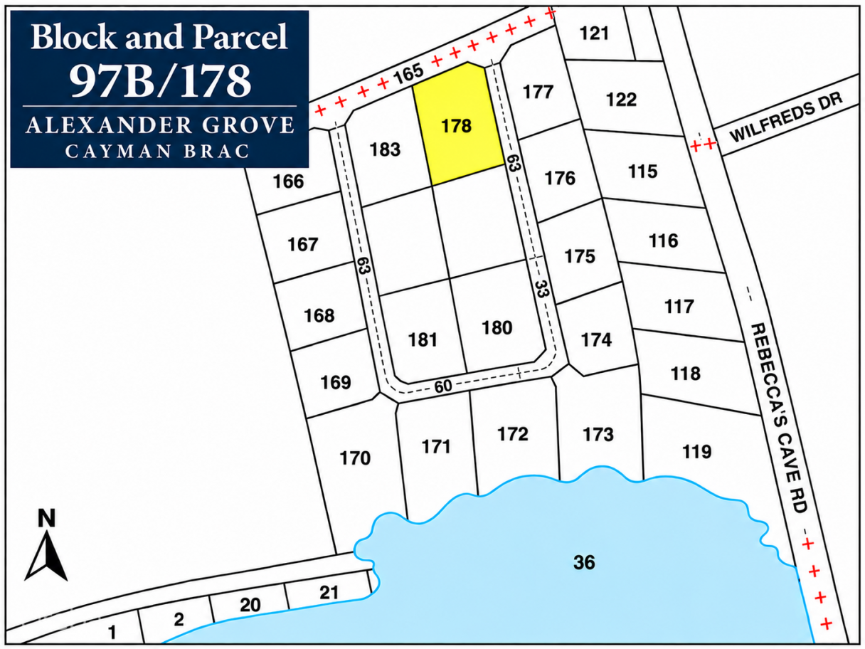 Alexander Grove Subdivision - Cayman Brac - Lot 2 - Image 1
