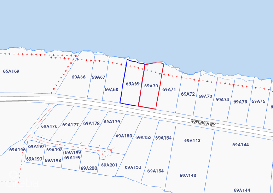 Ocean Front Property On Queens Highway 1.14 Acres - Image 1