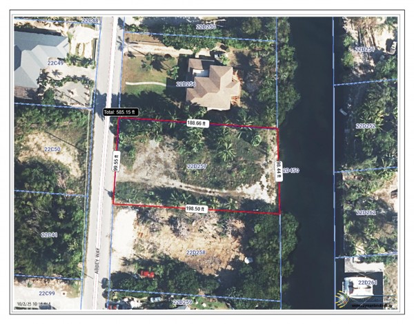 Red Bay Abbey Way Canal Front House Lot