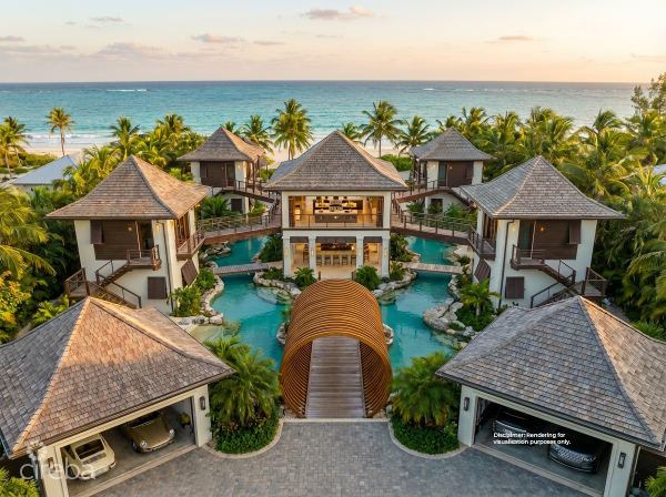 Cayman Kai 0.66 Acre, Prime Beachfront Land